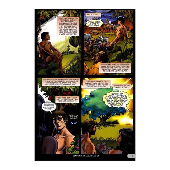 GOOD & EVIL COMIC BOOK BIBLE - Picture 8 of 14